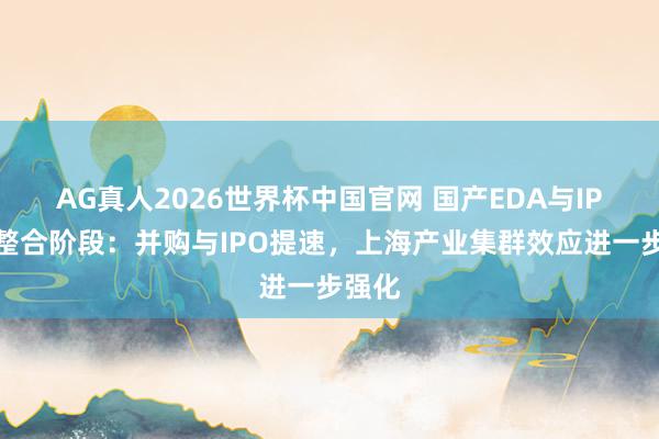 AG真人2026世界杯中国官网 国产EDA与IP进入整合阶段：并购与IPO提速，上海产业集群效应进一步强化